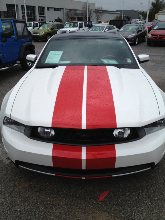 2012 2013 Mustang Racing Stripes