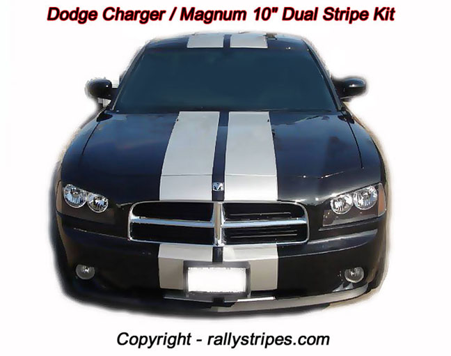 Dodge Charger Racing Stripes