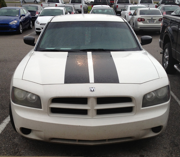 dodge charger racing stripes